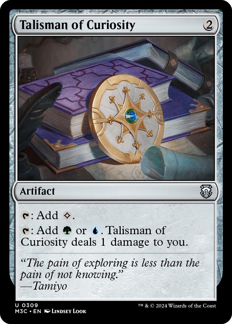 Talisman of Curiosity [Modern Horizons 3 Commander] | Exor Games Dartmouth