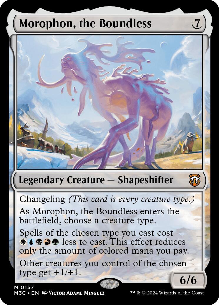 Morophon, the Boundless [Modern Horizons 3 Commander] | Exor Games Dartmouth