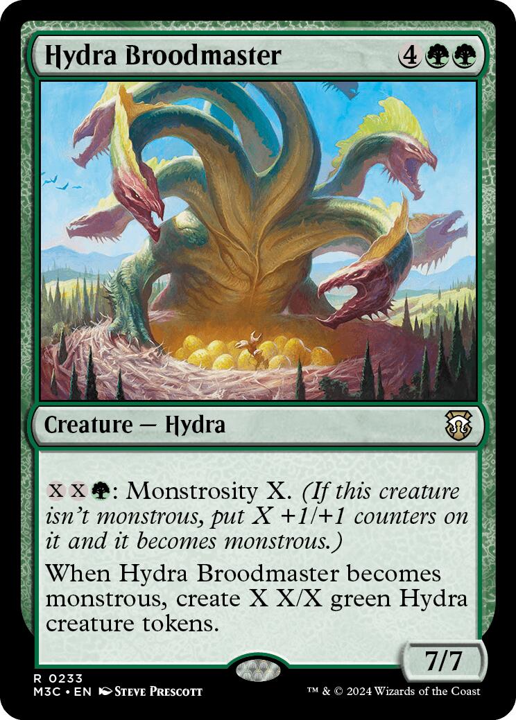 Hydra Broodmaster [Modern Horizons 3 Commander] | Exor Games Dartmouth