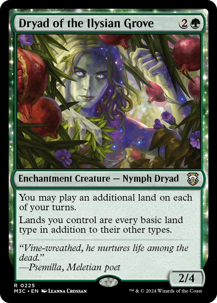 Dryad of the Ilysian Grove [Modern Horizons 3 Commander] | Exor Games Dartmouth