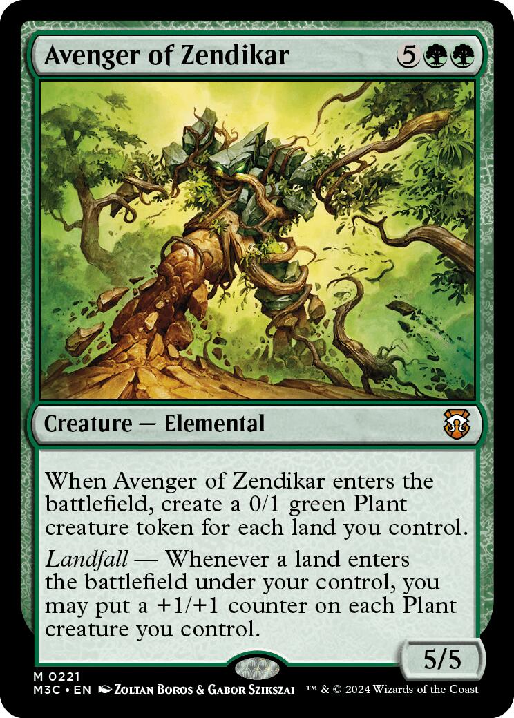 Avenger of Zendikar [Modern Horizons 3 Commander] | Exor Games Dartmouth