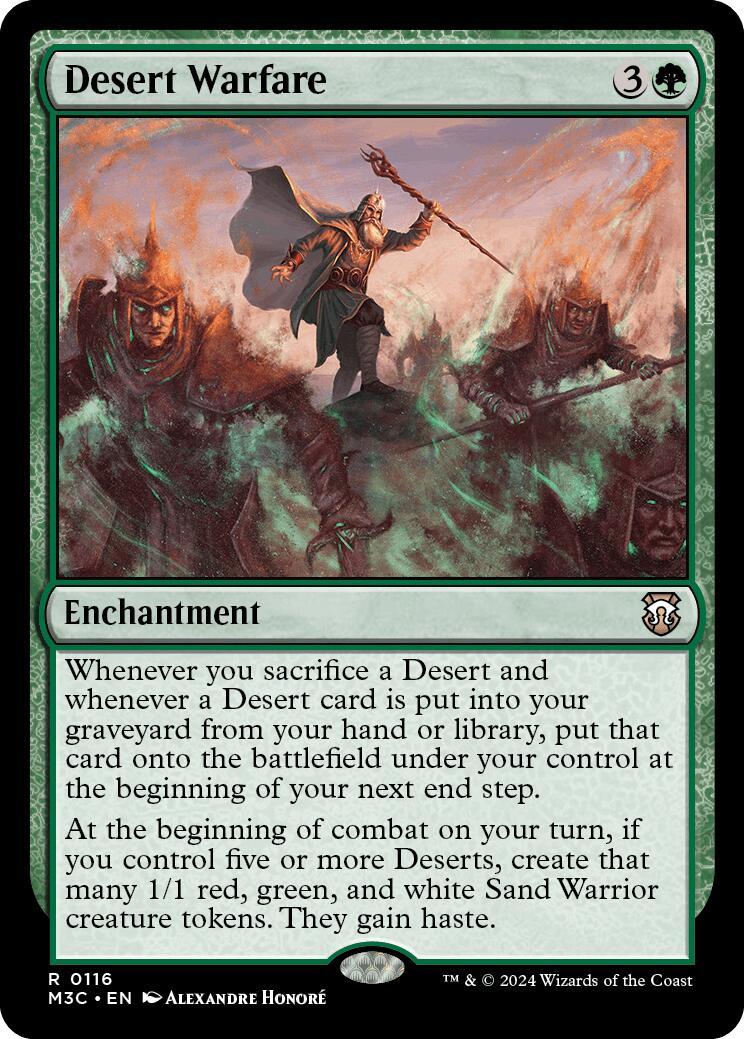 Desert Warfare [Modern Horizons 3 Commander] | Exor Games Dartmouth