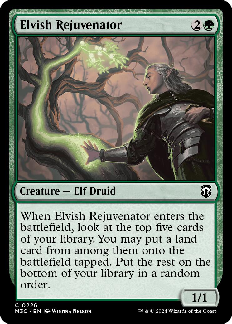 Elvish Rejuvenator [Modern Horizons 3 Commander] | Exor Games Dartmouth