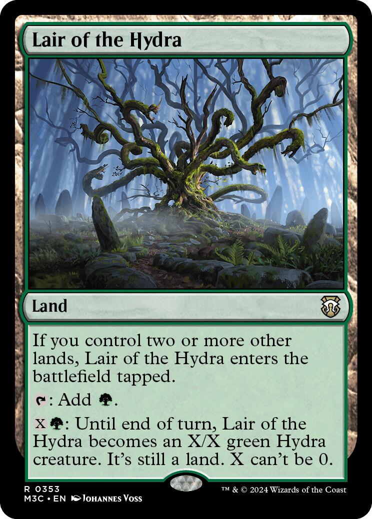 Lair of the Hydra [Modern Horizons 3 Commander] | Exor Games Dartmouth