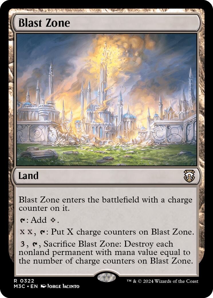 Blast Zone [Modern Horizons 3 Commander] | Exor Games Dartmouth