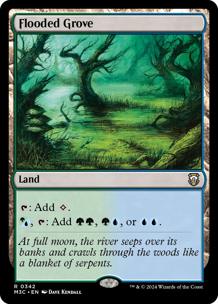 Flooded Grove [Modern Horizons 3 Commander] | Exor Games Dartmouth