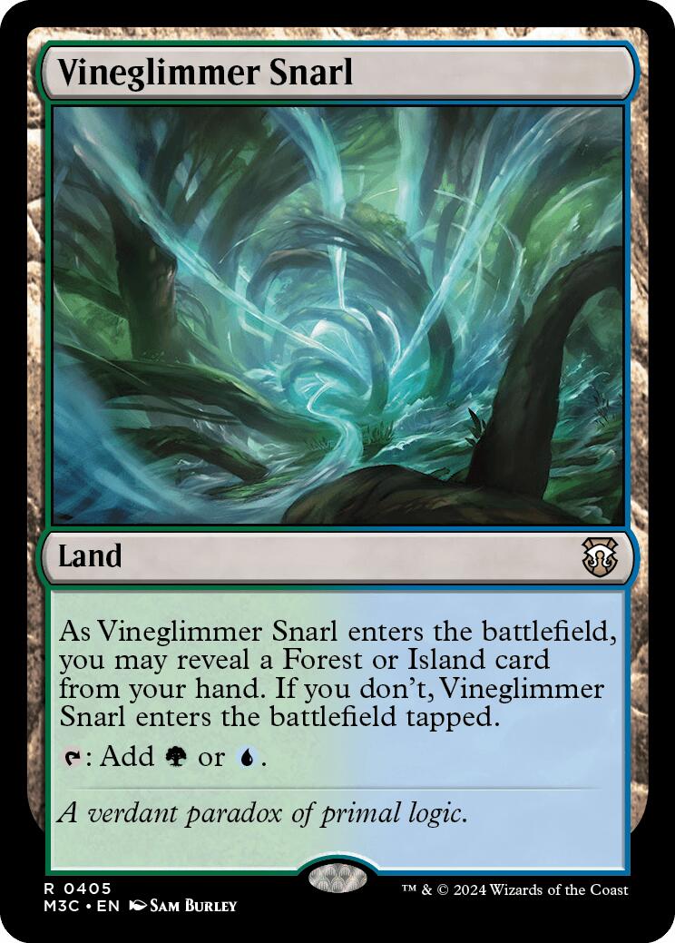 Vineglimmer Snarl [Modern Horizons 3 Commander] | Exor Games Dartmouth