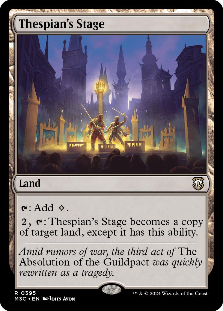 Thespian's Stage [Modern Horizons 3 Commander] | Exor Games Dartmouth
