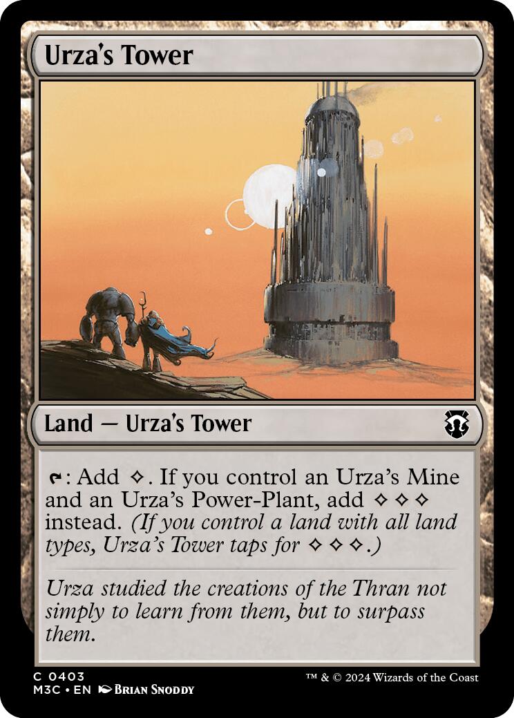 Urza's Tower [Modern Horizons 3 Commander] | Exor Games Dartmouth