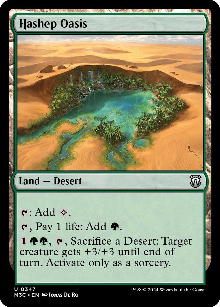 Hashep Oasis [Modern Horizons 3 Commander] | Exor Games Dartmouth