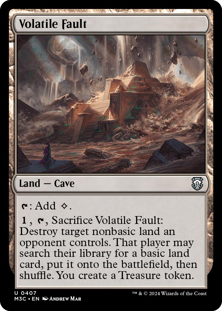 Volatile Fault [Modern Horizons 3 Commander] | Exor Games Dartmouth