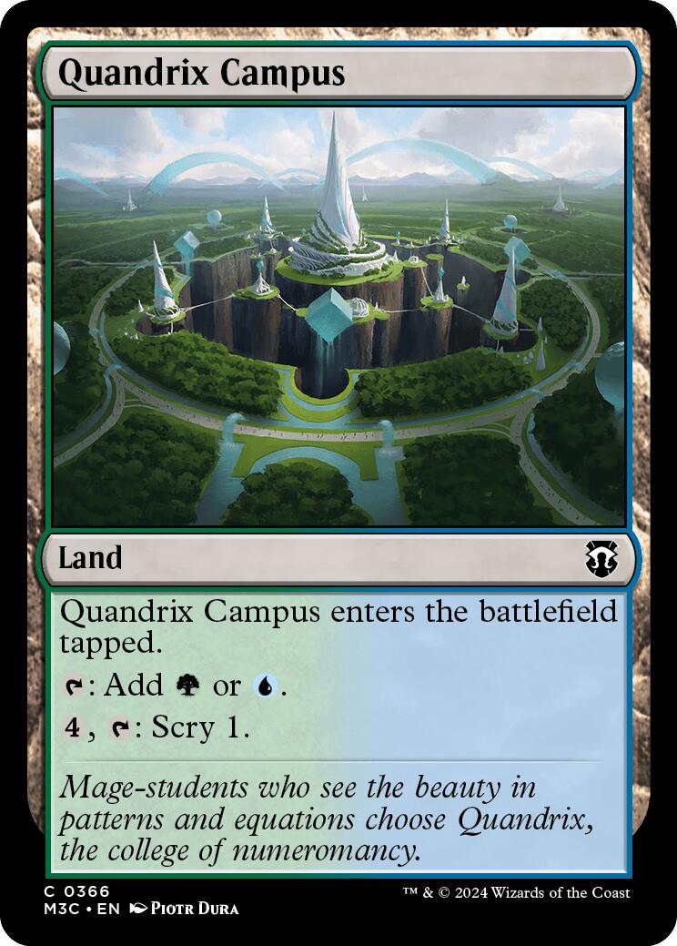 Quandrix Campus [Modern Horizons 3 Commander] | Exor Games Dartmouth