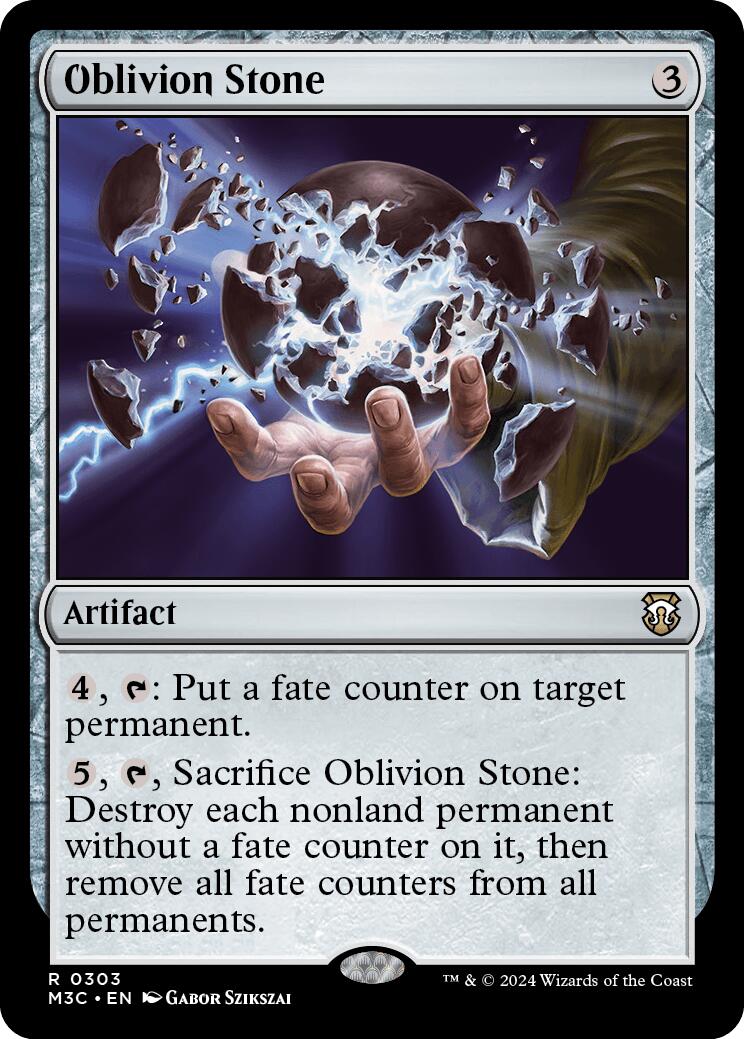 Oblivion Stone [Modern Horizons 3 Commander] | Exor Games Dartmouth