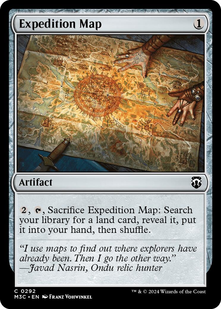 Expedition Map [Modern Horizons 3 Commander] | Exor Games Dartmouth