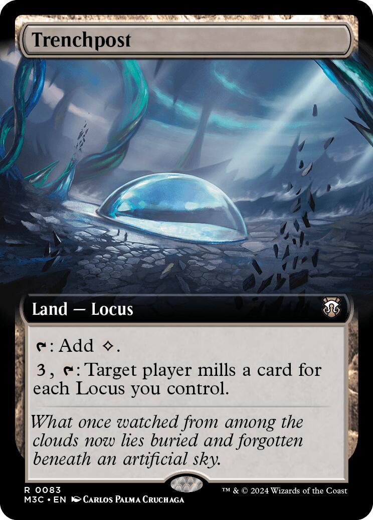 Trenchpost (Extended Art) [Modern Horizons 3 Commander] | Exor Games Dartmouth