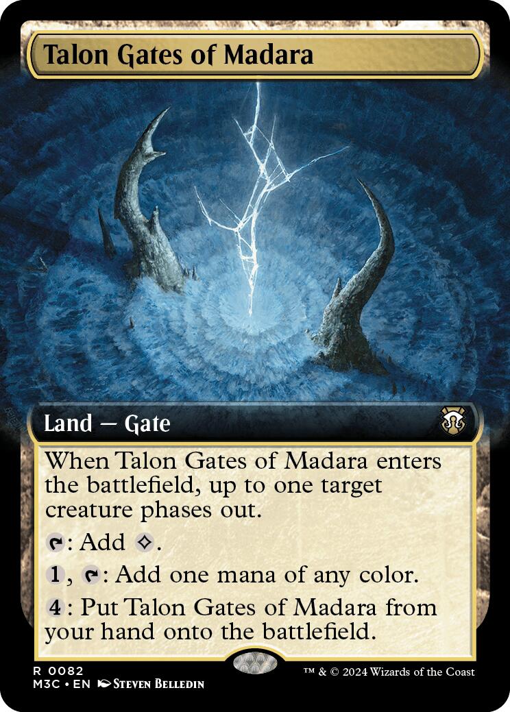 Talon Gates of Madara (Extended Art) [Modern Horizons 3 Commander] | Exor Games Dartmouth