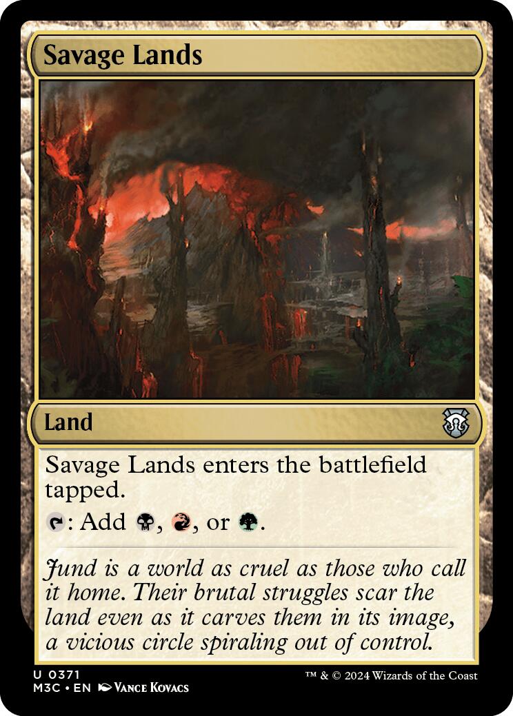Savage Lands [Modern Horizons 3 Commander] | Exor Games Dartmouth