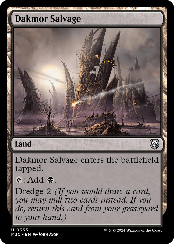 Dakmor Salvage [Modern Horizons 3 Commander] | Exor Games Dartmouth