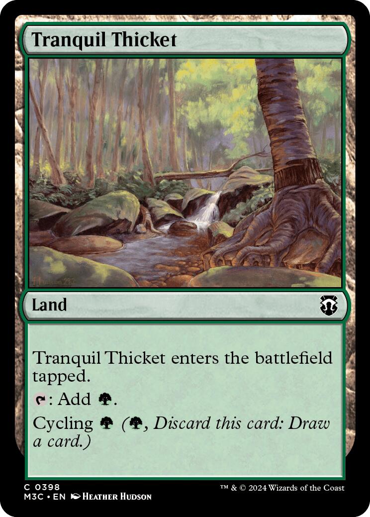 Tranquil Thicket [Modern Horizons 3 Commander] | Exor Games Dartmouth
