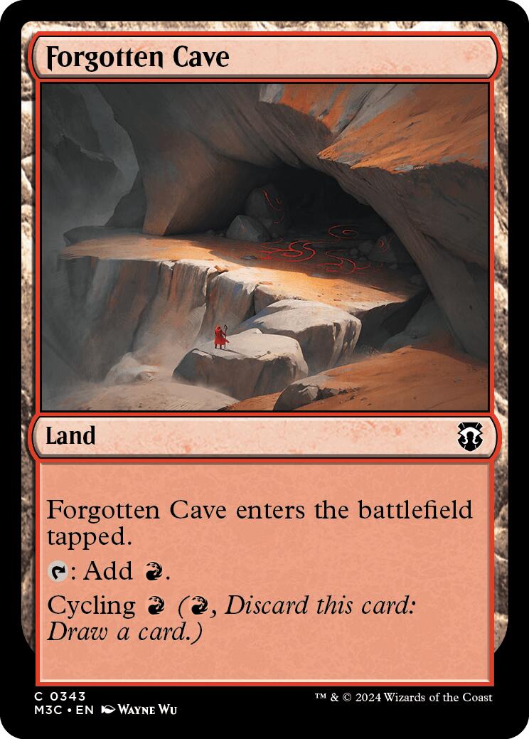 Forgotten Cave [Modern Horizons 3 Commander] | Exor Games Dartmouth