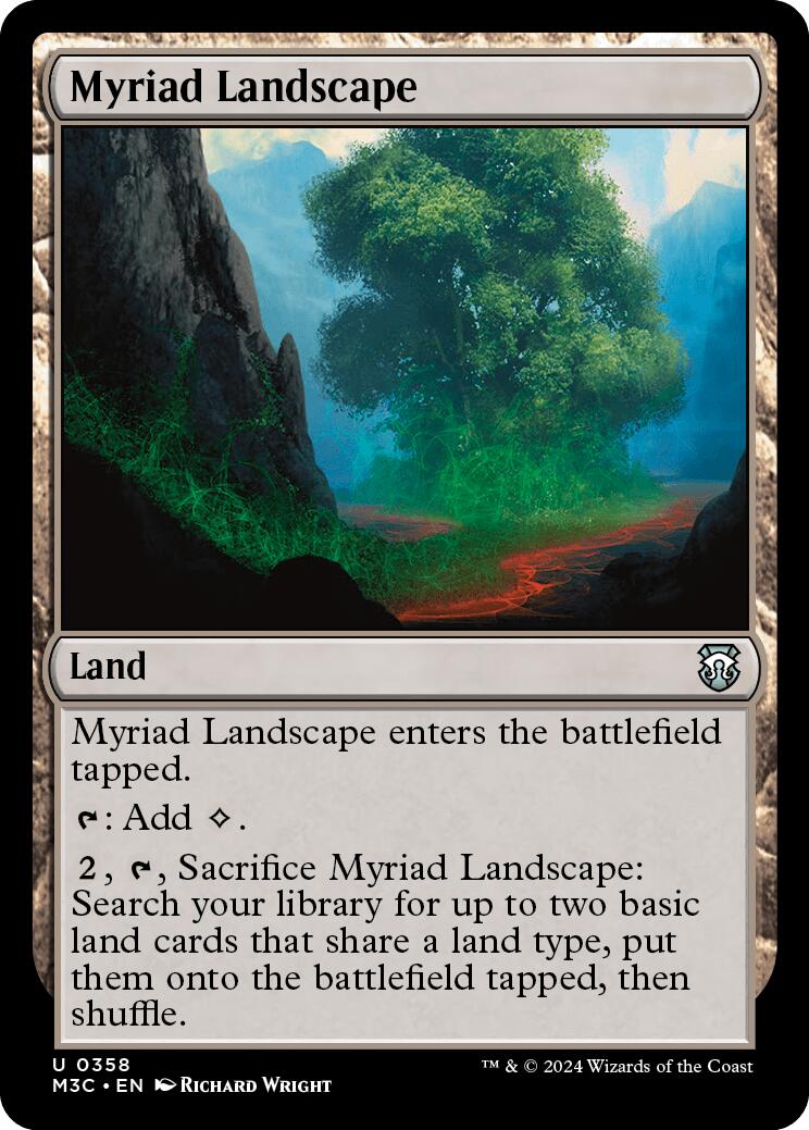 Myriad Landscape [Modern Horizons 3 Commander] | Exor Games Dartmouth