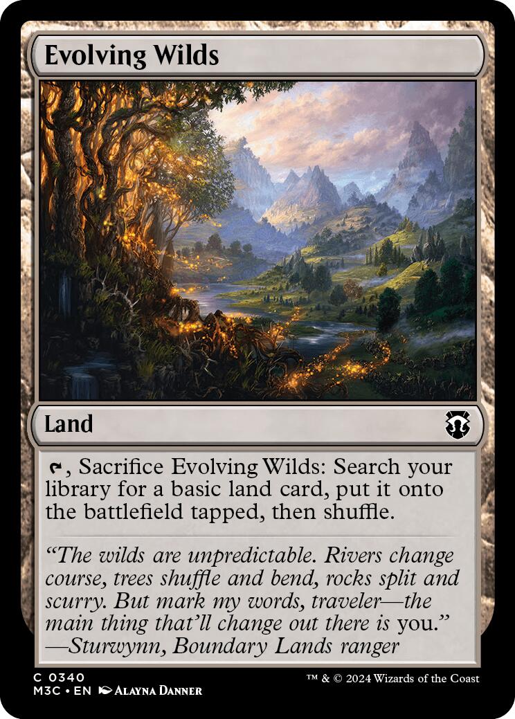 Evolving Wilds [Modern Horizons 3 Commander] | Exor Games Dartmouth