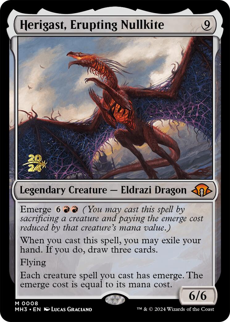 Herigast, Erupting Nullkite [Modern Horizons 3 Prerelease Promos] | Exor Games Dartmouth