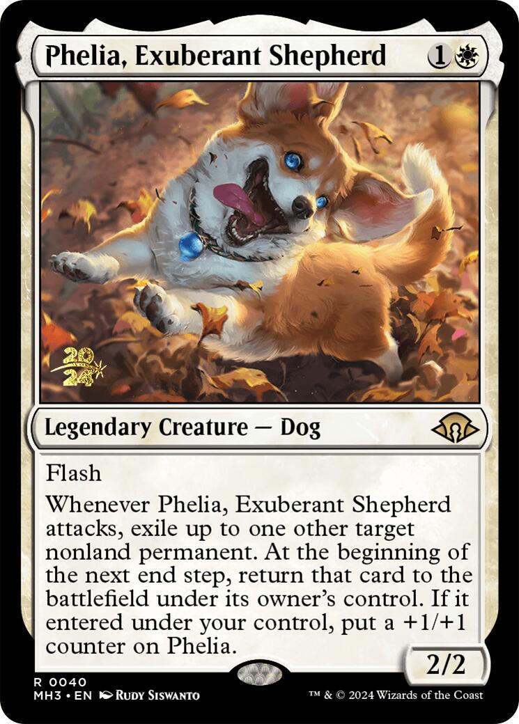 Phelia, Exuberant Shepherd [Modern Horizons 3 Prerelease Promos] | Exor Games Dartmouth