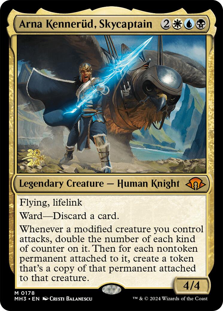 Arna Kennerud, Skycaptain [Modern Horizons 3 Prerelease Promos] | Exor Games Dartmouth