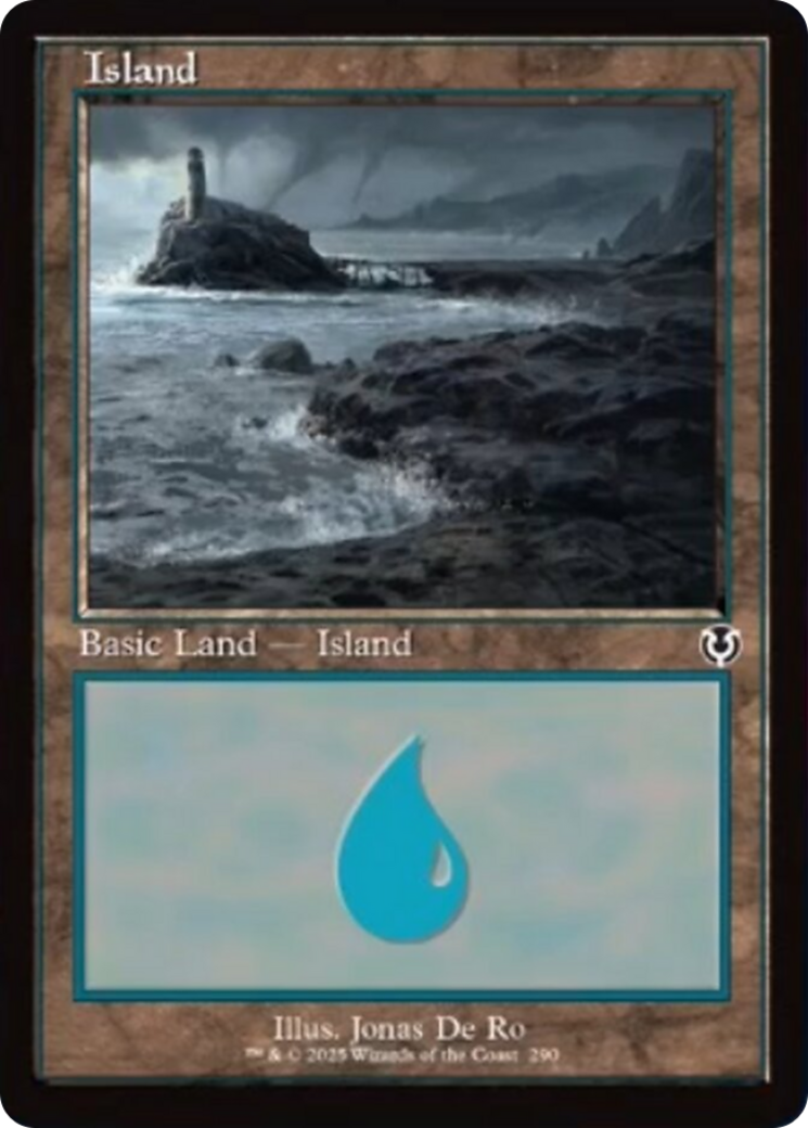 Island (290) (Retro Frame) [Innistrad Remastered] | Exor Games Dartmouth