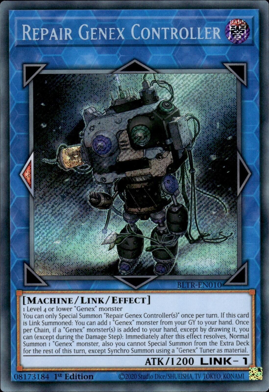 Repair Genex Controller [BLTR-EN010] Secret Rare | Exor Games Dartmouth