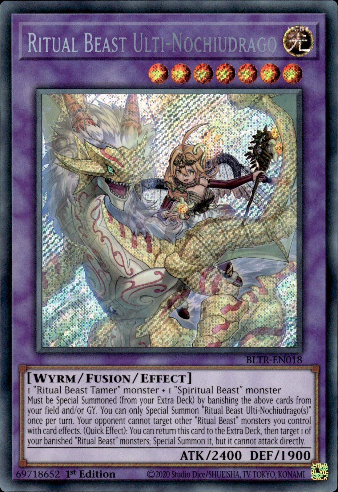 Ritual Beast Ulti-Nochiudrago [BLTR-EN018] Secret Rare | Exor Games Dartmouth