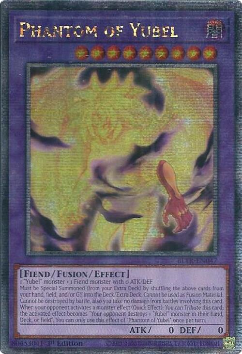 Phantom of Yubel (Quarter Century Secret Rare) [BLTR-EN047] Quarter Century Secret Rare | Exor Games Dartmouth