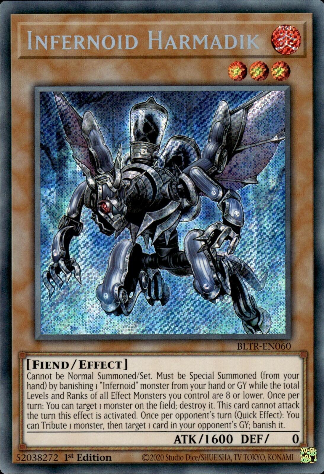 Infernoid Harmadik [BLTR-EN060] Secret Rare | Exor Games Dartmouth