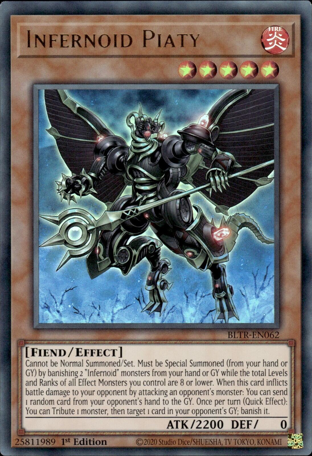 Infernoid Piaty [BLTR-EN062] Ultra Rare | Exor Games Dartmouth