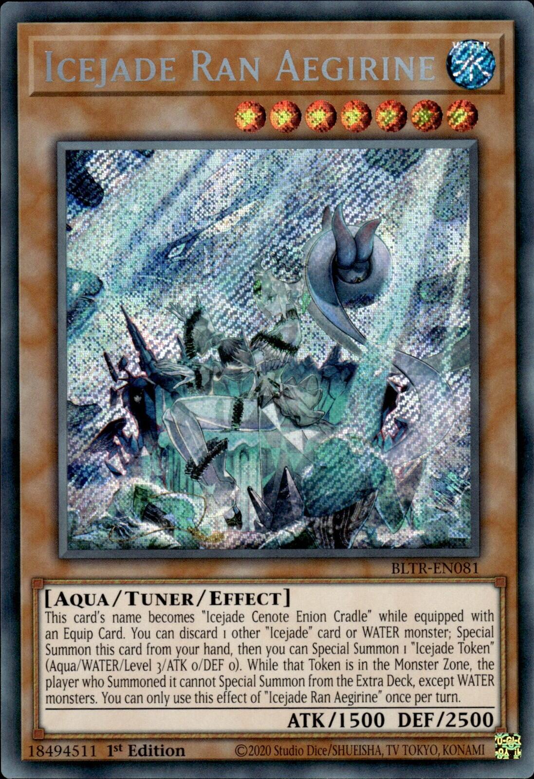 Icejade Ran Aegirine [BLTR-EN081] Secret Rare | Exor Games Dartmouth