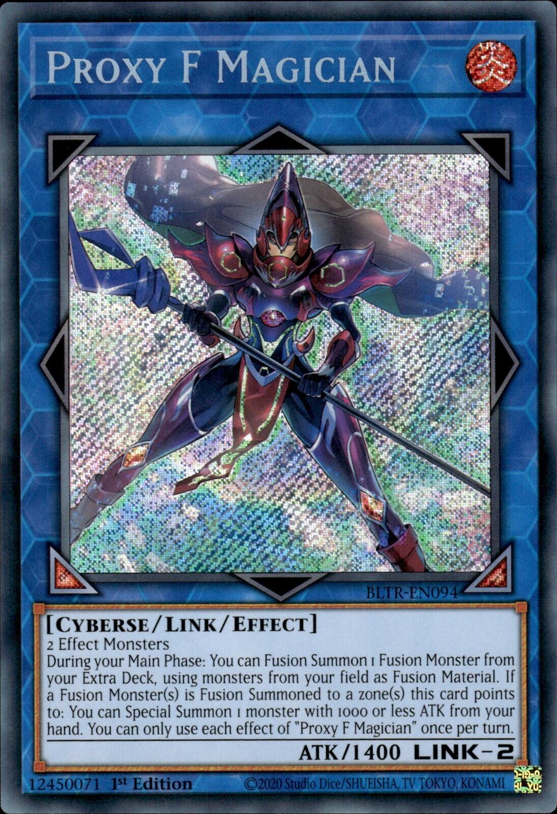 Proxy F Magician [BLTR-EN094] Secret Rare | Exor Games Dartmouth
