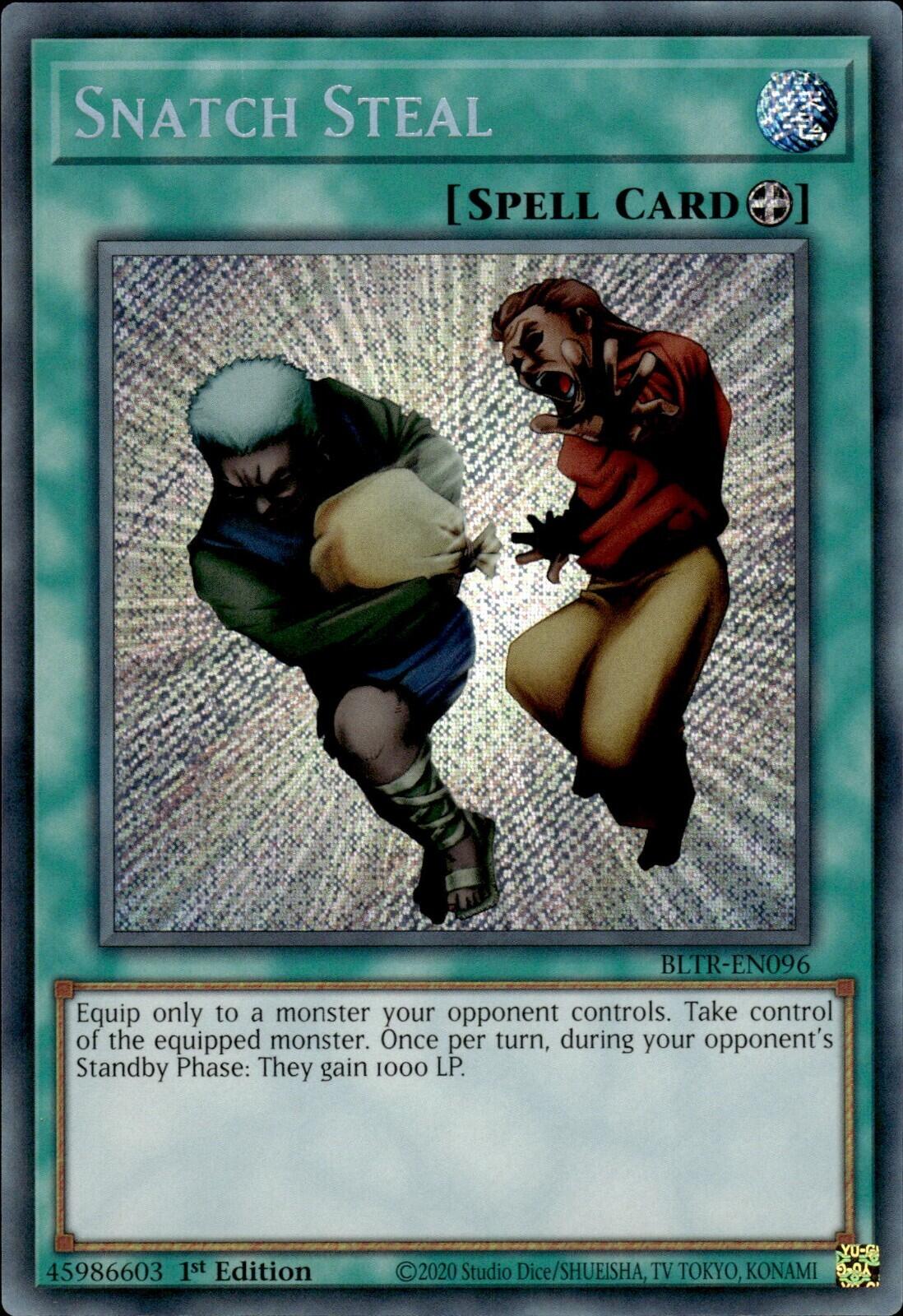 Snatch Steal [BLTR-EN096] Secret Rare | Exor Games Dartmouth