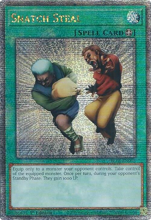 Snatch Steal (Quarter Century Secret Rare) [BLTR-EN096] Quarter Century Secret Rare | Exor Games Dartmouth