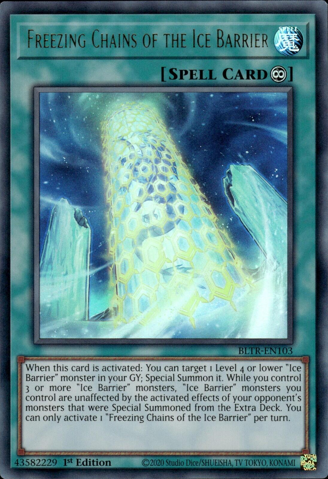 Freezing Chains of the Ice Barrier [BLTR-EN103] Ultra Rare | Exor Games Dartmouth