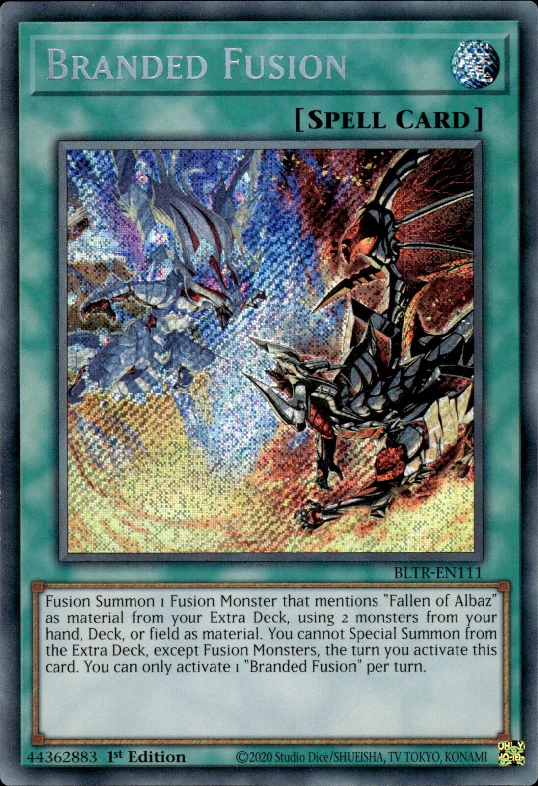 Branded Fusion [BLTR-EN111] Secret Rare | Exor Games Dartmouth