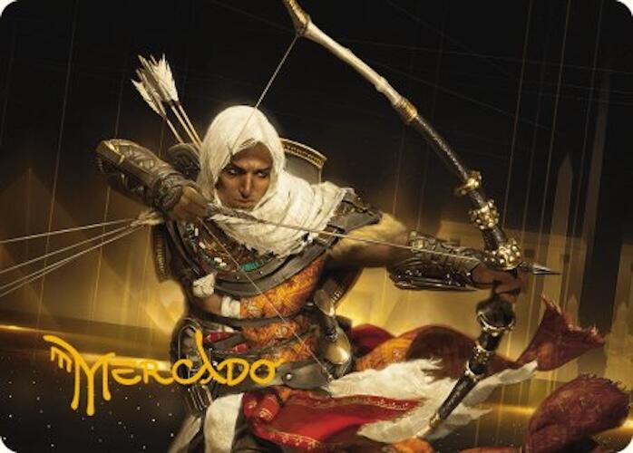 Bayek of Siwa Art Card (Gold-Stamped Signature) [Assassin's Creed Art Series] | Exor Games Dartmouth