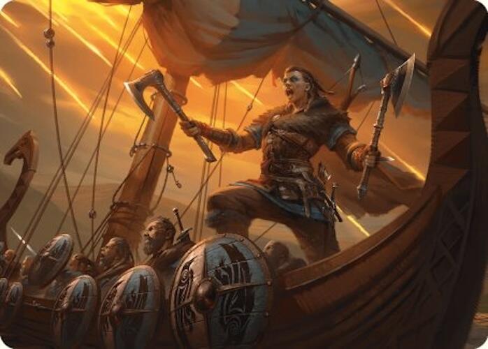Eivor, Battle-Ready Art Card [Assassin's Creed Art Series] | Exor Games Dartmouth