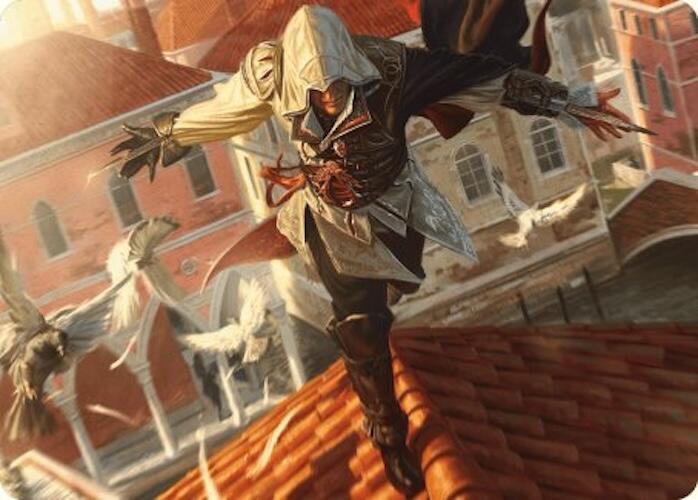 Ezio, Blade of Vengeance Art Card [Assassin's Creed Art Series] | Exor Games Dartmouth