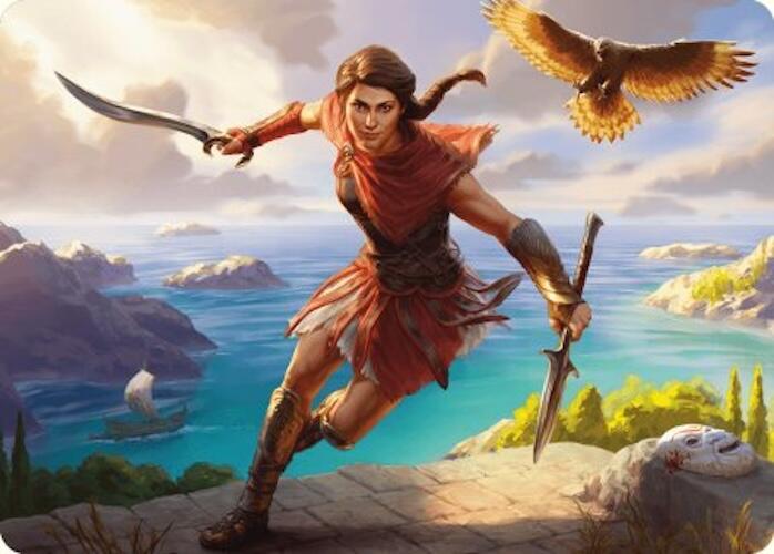 Kassandra, Eagle Bearer Art Card [Assassin's Creed Art Series] | Exor Games Dartmouth