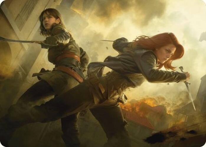 Mary Read and Anne Bonny Art Card [Assassin's Creed Art Series] | Exor Games Dartmouth