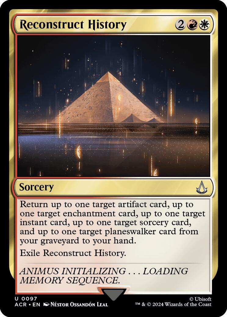 Reconstruct History [Assassin's Creed] | Exor Games Dartmouth