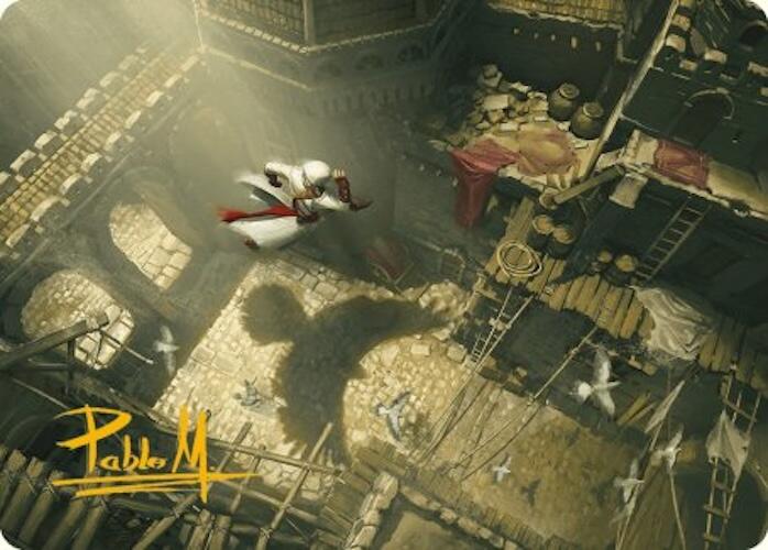 Rooftop Bypass Art Card (Gold-Stamped Signature) [Assassin's Creed Art Series] | Exor Games Dartmouth