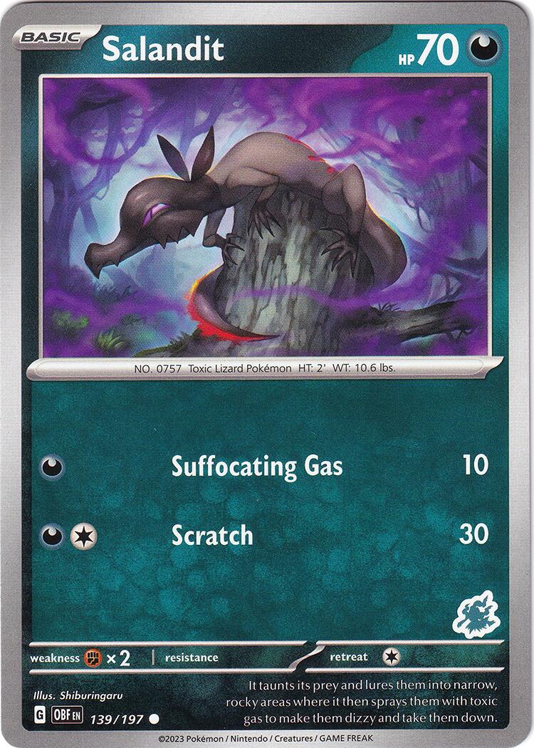 Salandit (139/197) (Darkrai Deck) [Battle Academy 2024] | Exor Games Dartmouth