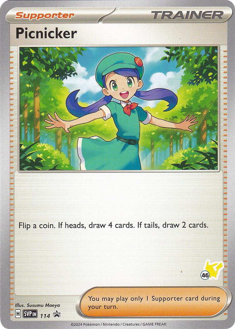 Picnicker (114) (Pikachu Stamp #46) [Battle Academy 2024] | Exor Games Dartmouth
